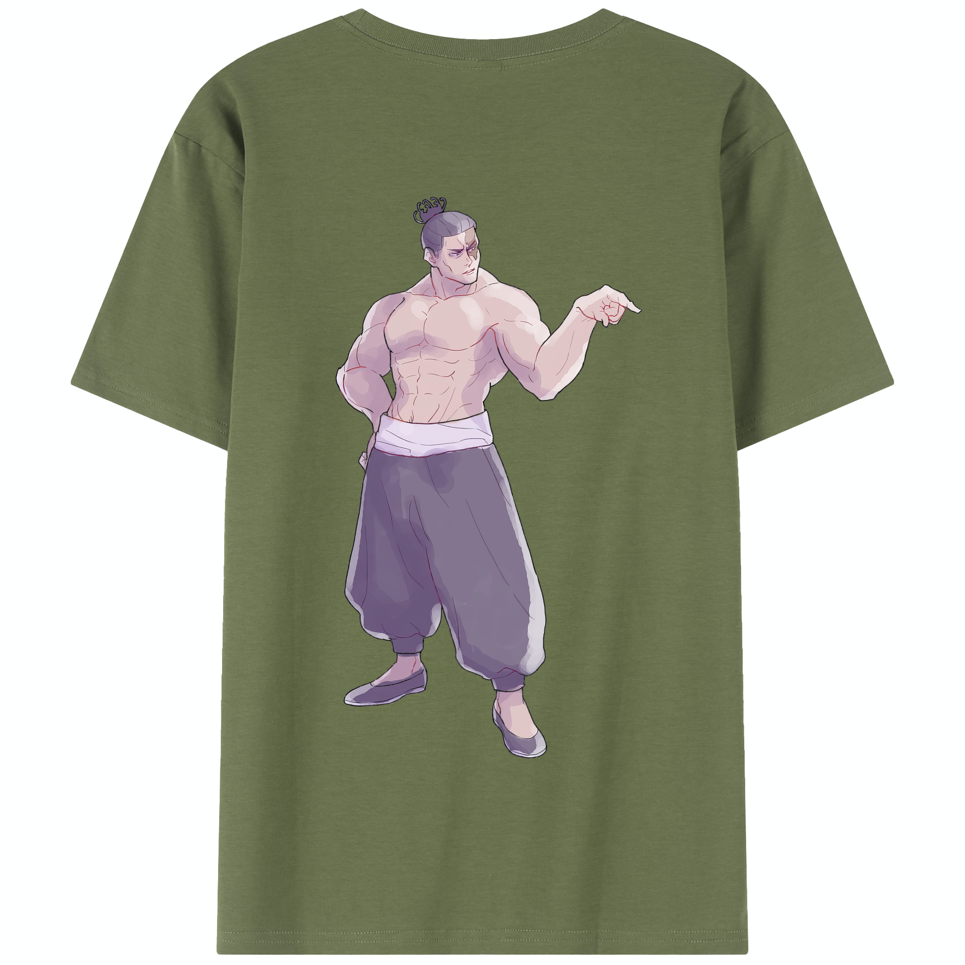 （画像用） 呪術廻戦 Jujutsu Kaisen 綿100％半袖Tシャツ（背面プリント）